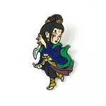 Black Myth Wukong Zhu BajIe Spider Sister Badge Metal Fridge Magnet